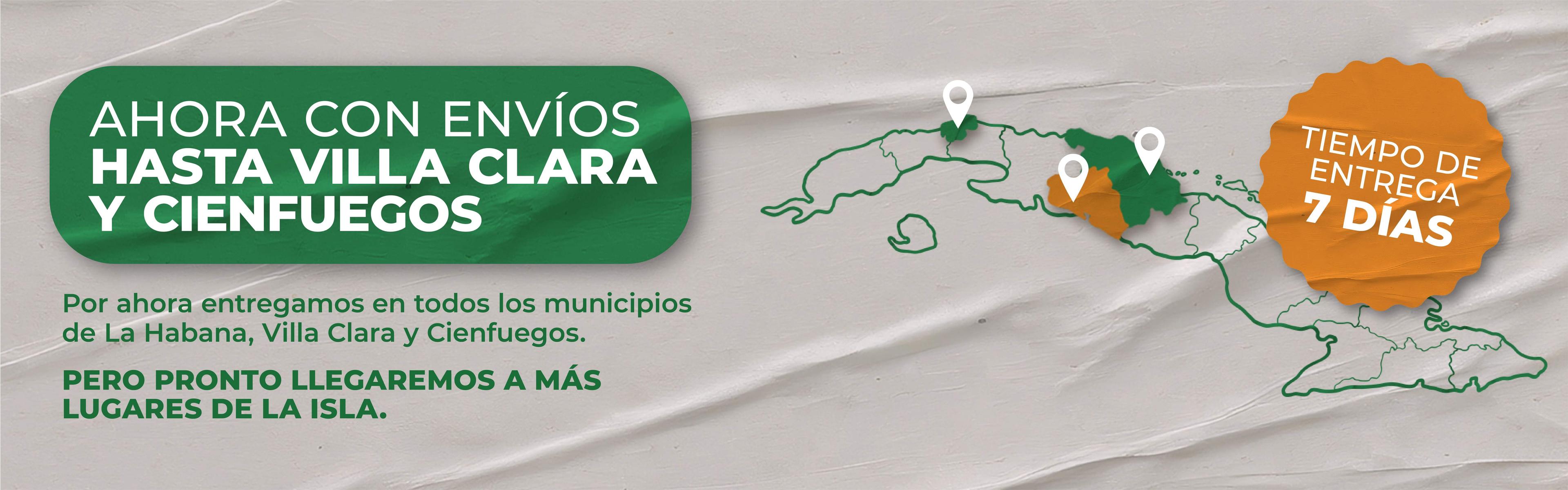 Envíos hal centro de Cuba